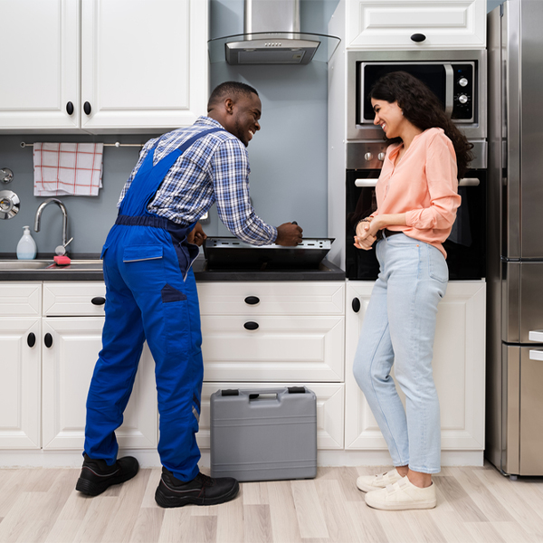 can you provide an estimate for cooktop repair before beginning any work in Grandview